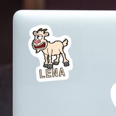 Sticker Lena Ziege Laptop Image