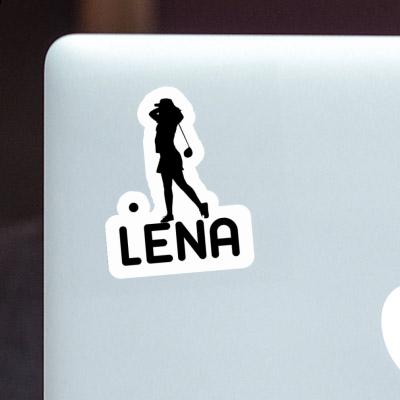 Lena Sticker Golfer Gift package Image