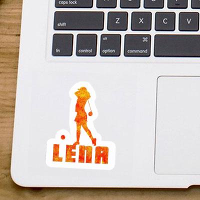 Sticker Golferin Lena Laptop Image