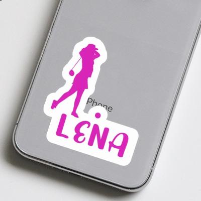 Lena Sticker Golfer Gift package Image