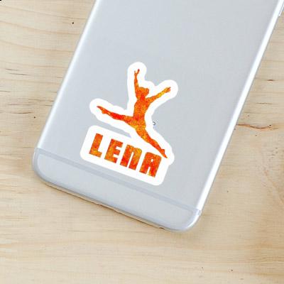 Sticker Gymnast Lena Laptop Image