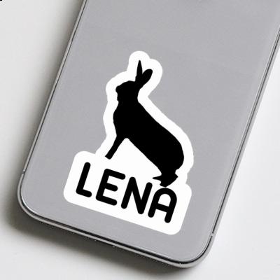 Sticker Lena Kaninchen Laptop Image