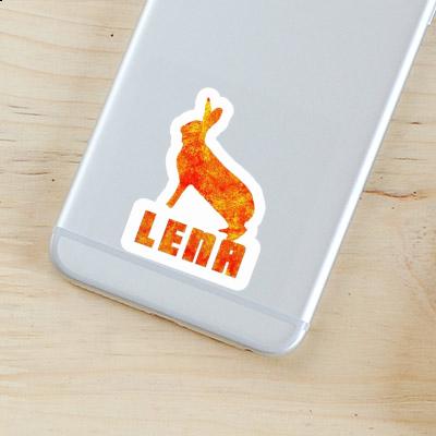 Rabbit Sticker Lena Laptop Image