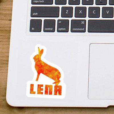 Hase Sticker Lena Laptop Image