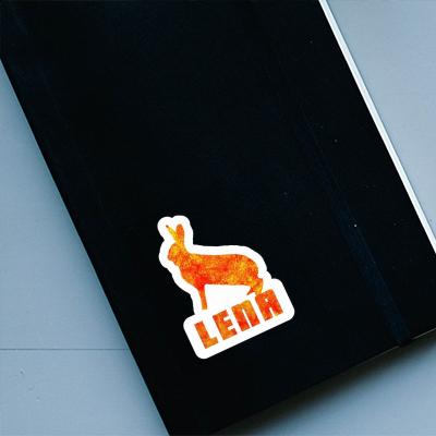 Rabbit Sticker Lena Notebook Image