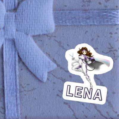 Autocollant Coiffeuse Lena Image