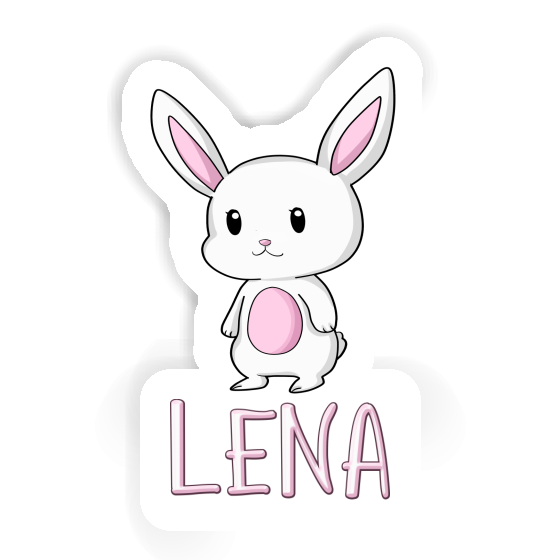 Lena Sticker Rabbit Notebook Image