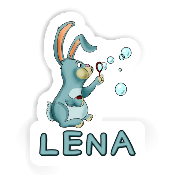 Lena Sticker Hare Notebook Image