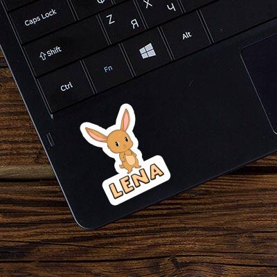 Sticker Osterhase Lena Laptop Image