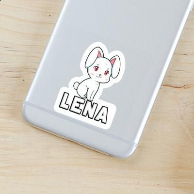 Lena Sticker Bunny Laptop Image