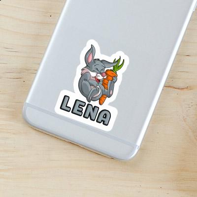 Sticker Osterhase Lena Laptop Image