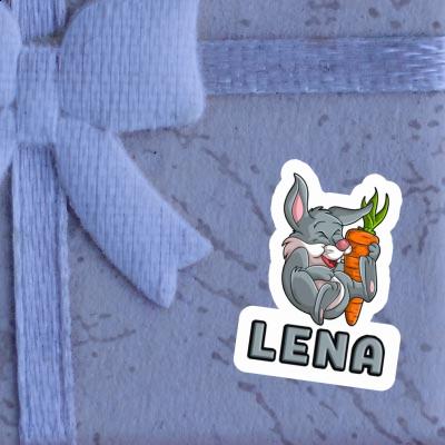 Autocollant Lena Lapin Laptop Image