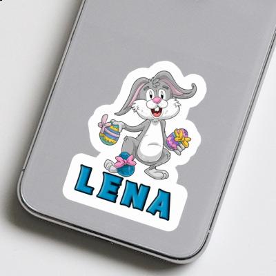 Lena Sticker Easter Bunny Laptop Image