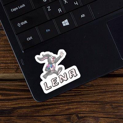 Rugby rabbit Sticker Lena Gift package Image