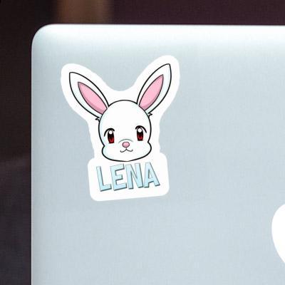 Lena Aufkleber Hase Notebook Image