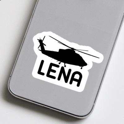 Sticker Lena Helicopter Image