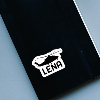 Sticker Helicopter Lena Laptop Image