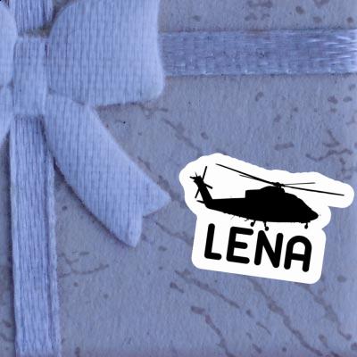 Sticker Helikopter Lena Notebook Image