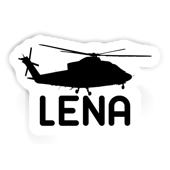 Lena Autocollant Hélicoptère Image