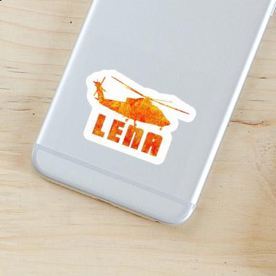 Lena Sticker Helicopter Image