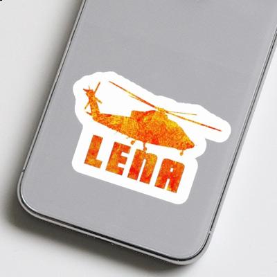 Sticker Helicopter Lena Notebook Image