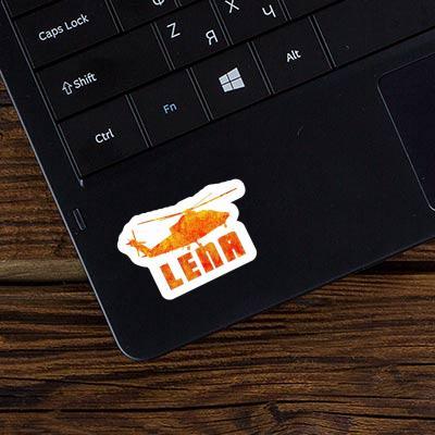 Lena Sticker Helicopter Image