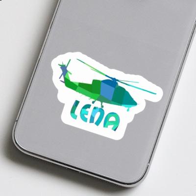 Lena Sticker Helicopter Notebook Image