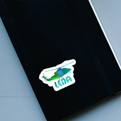 Lena Sticker Helicopter Laptop Image