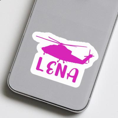 Lena Sticker Helicopter Notebook Image