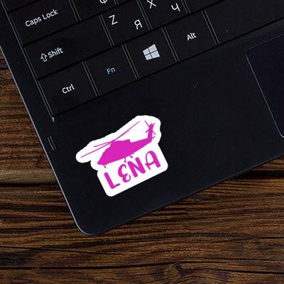 Lena Sticker Helicopter Image