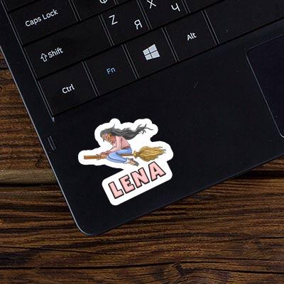 Sticker Witch Lena Laptop Image