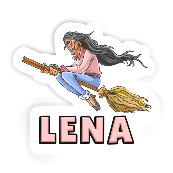 Sticker Witch Lena Notebook Image