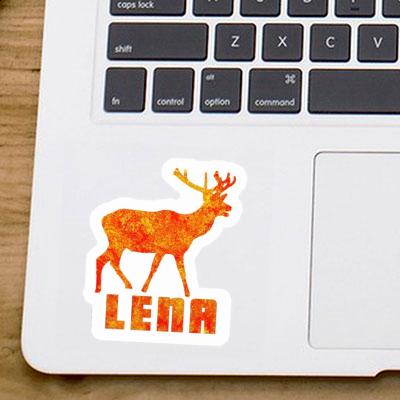 Lena Sticker Deer Laptop Image