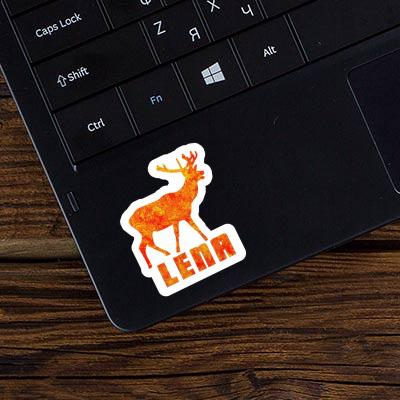 Lena Sticker Hirsch Laptop Image