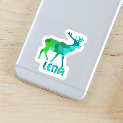 Sticker Deer Lena Laptop Image