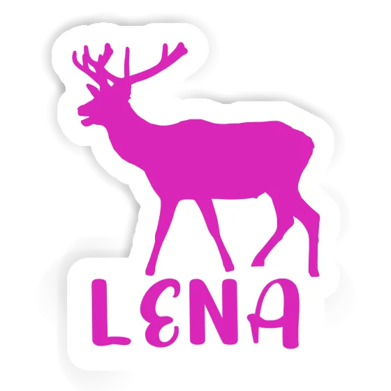 Sticker Lena Deer Laptop Image