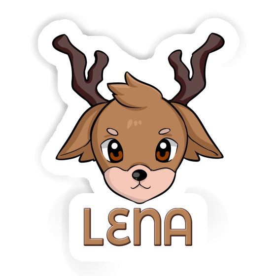 Sticker Lena Deerhead Notebook Image