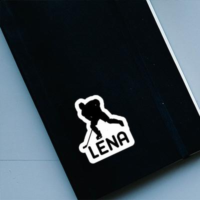 Sticker Hockey Player Lena Image