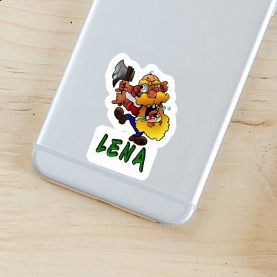 Lena Sticker Forester Laptop Image