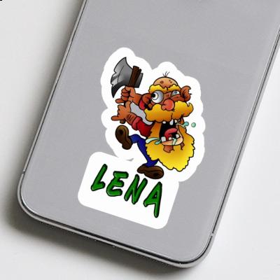 Sticker Lena Forest Ranger Notebook Image