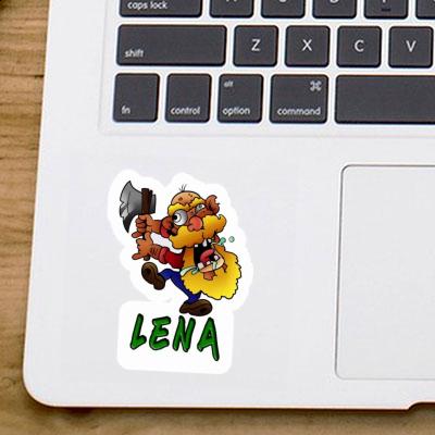 Lena Sticker Forester Notebook Image