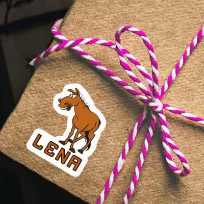 Cheval Autocollant Lena Notebook Image