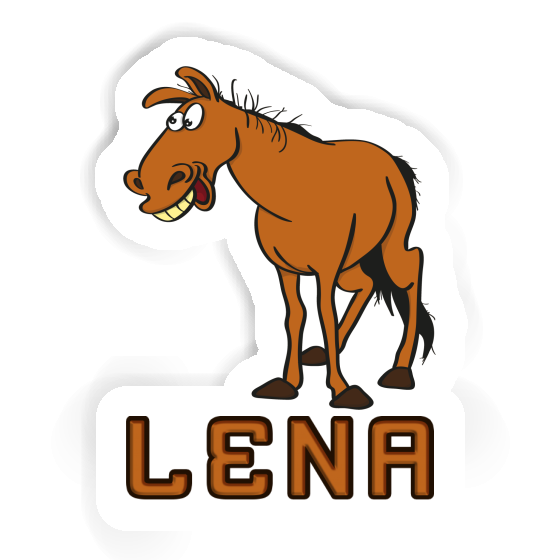 Lena Sticker Ross Laptop Image