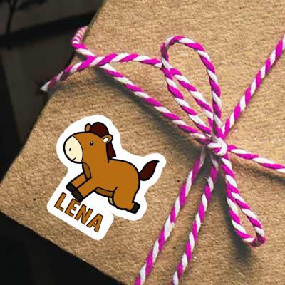 Lena Sticker Horse Laptop Image