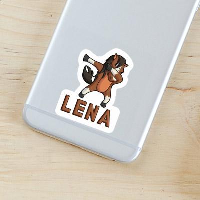 Dabbing Horse Sticker Lena Image