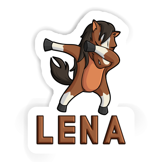 Dabbing Horse Sticker Lena Gift package Image