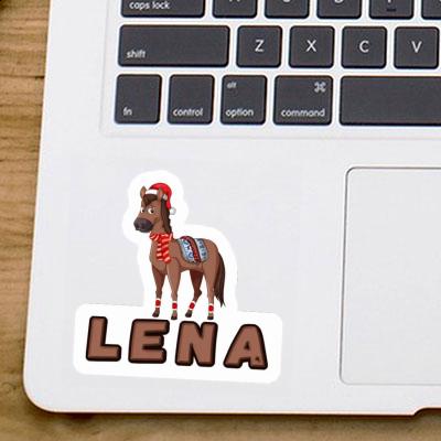 Christmas Horse Sticker Lena Image