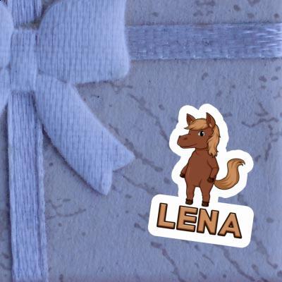 Lena Sticker Pferd Notebook Image