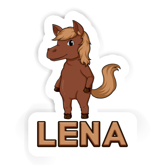 Horse Sticker Lena Notebook Image