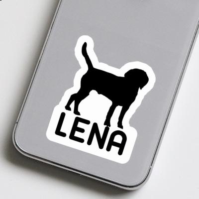 Dog Sticker Lena Image